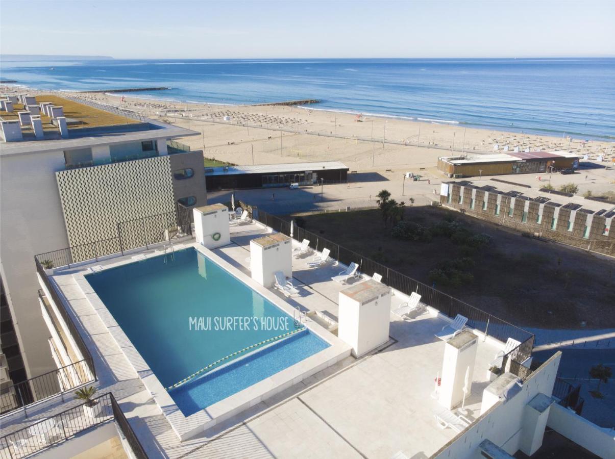 Maui Surfer'S House Sea View Caparica Beach House Costa de Caparica Eksteriør billede