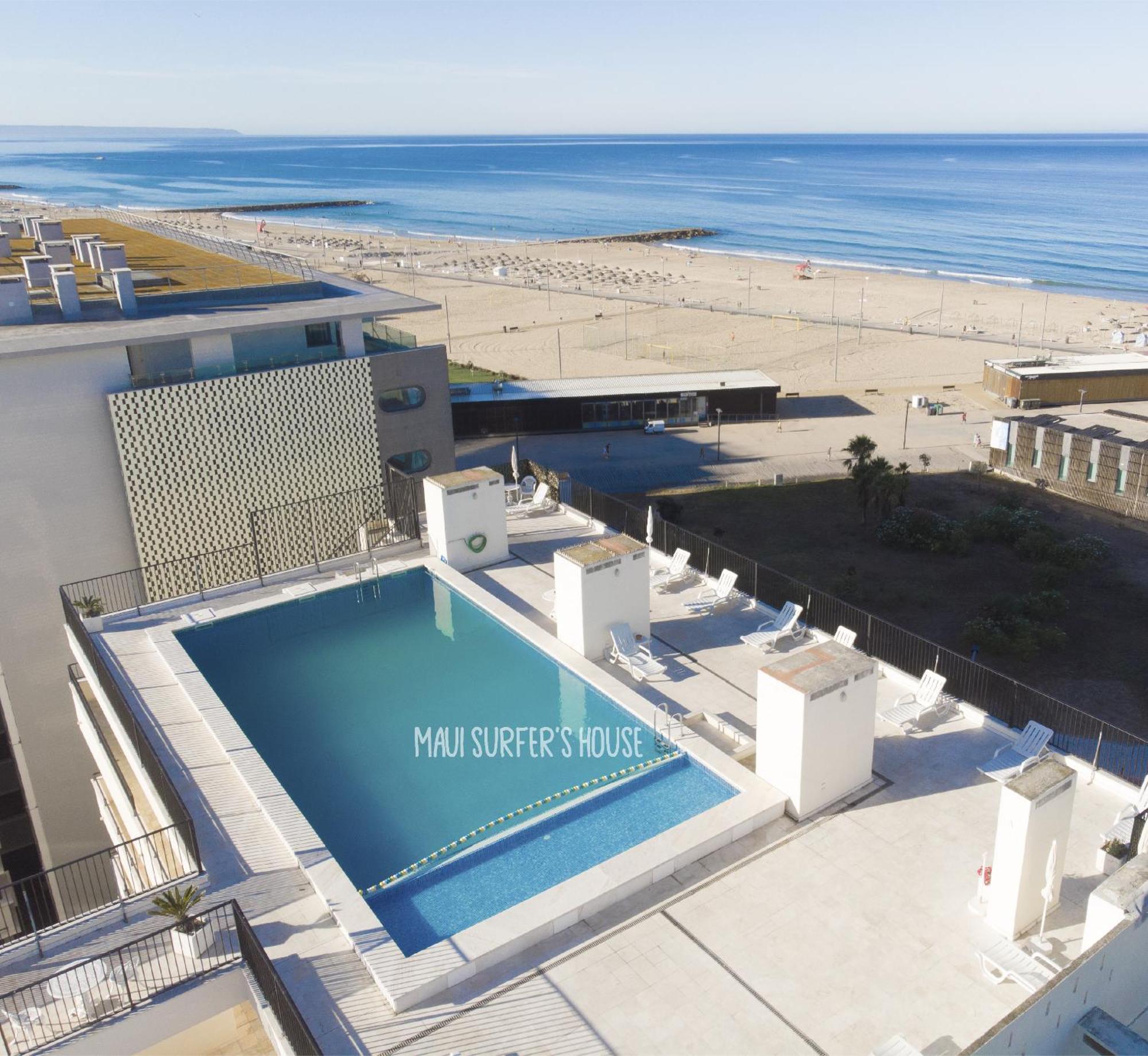 Maui Surfer'S House Sea View Caparica Beach House Costa de Caparica Eksteriør billede